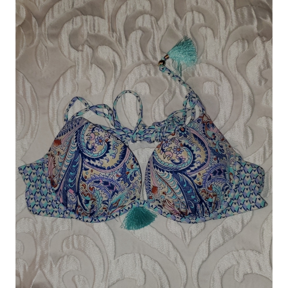 Victoria Secret Push-up Multicolor Bikini Top